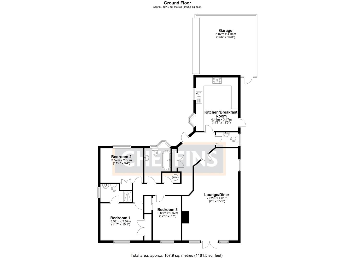 3 Bedroom for sale in Mepal Cheffins Ely Sales